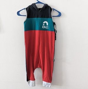 Rags to Raches romper 5/6T